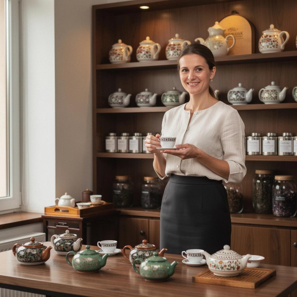 Ručne vyrobené čajové šálky s detailmi a ozdobnými prvkami.